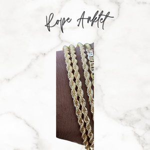 Gold Filled Anklet, Simple Gold Anklet,